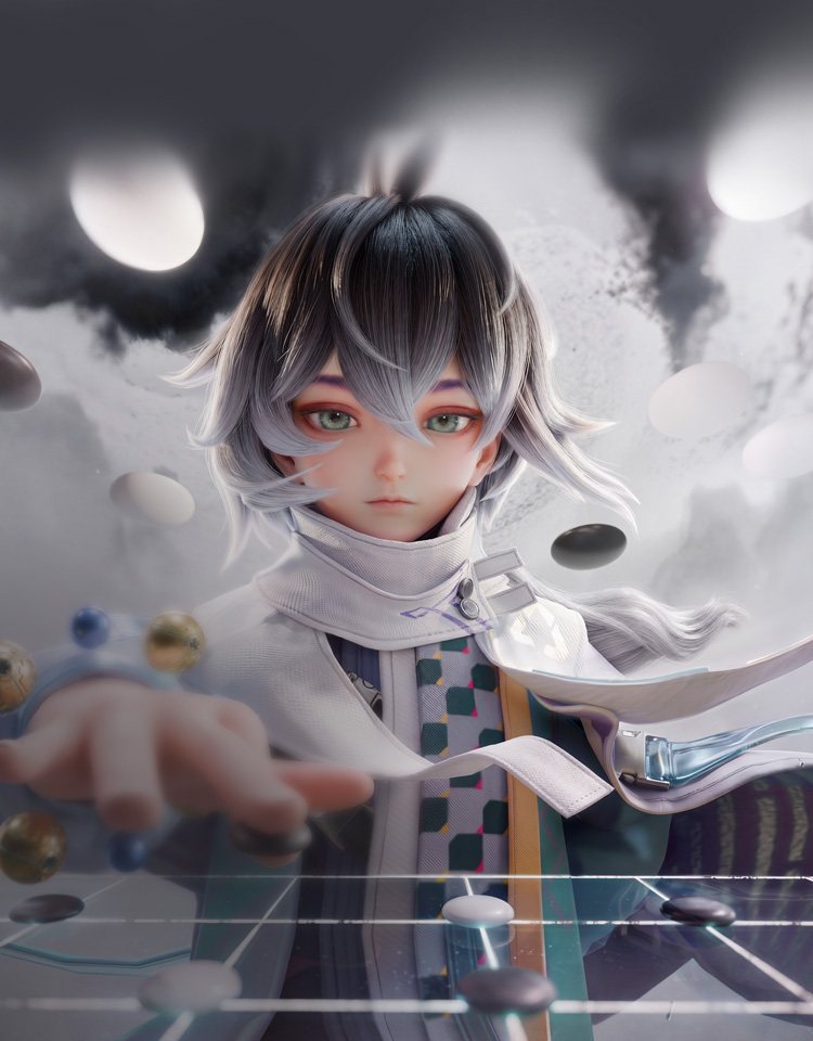 弈星棋手官方主视觉
